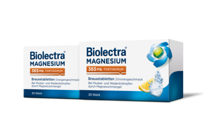 Packshot der Biolectra® Magnesium 365 mg Fortissimum